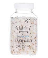 Load image into Gallery viewer, Essential Oil 6 oz Bath Salts - Oily BlendsEssential Oil 6 oz Bath Salts