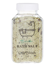 Load image into Gallery viewer, Essential Oil 6 oz Bath Salts - Oily BlendsEssential Oil 6 oz Bath Salts