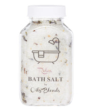 Load image into Gallery viewer, Essential Oil 6 oz Bath Salts - Oily BlendsEssential Oil 6 oz Bath Salts