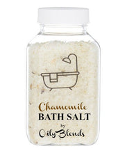 Load image into Gallery viewer, Essential Oil 6 oz Bath Salts - Oily BlendsEssential Oil 6 oz Bath Salts